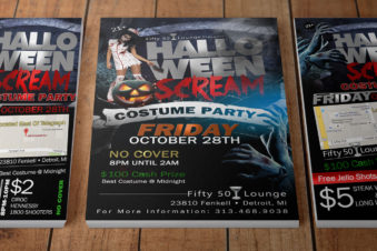 Fifty 50 Lounge Halloween