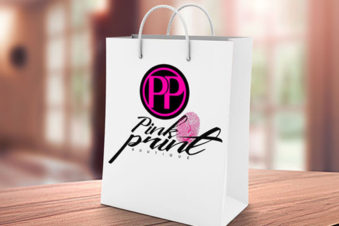 Pink Print Logo